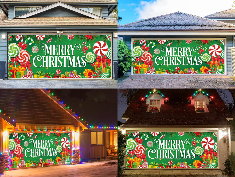 BlissfulTie photo booth backdrop in use showing party-ready holiday atmosphere
