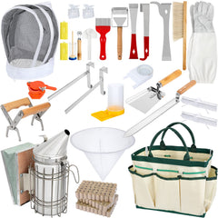 Blisstime kit front view showing tote and included tools for quick setup