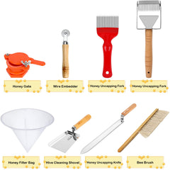 Blisstime stainless steel hive tools closeup demonstrating durable construction
