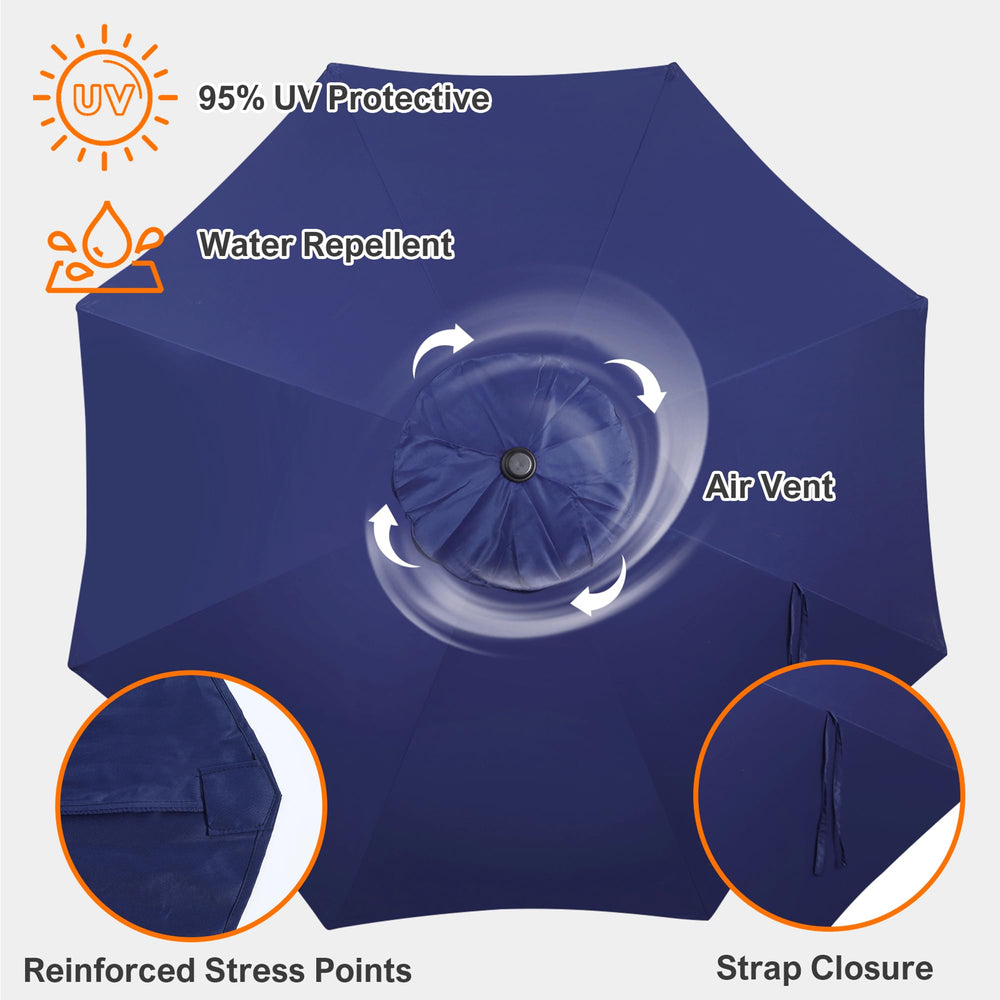 Blissun air vent top detail improving wind release and cooling