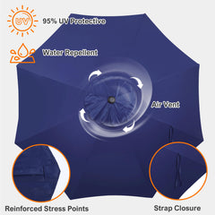 Blissun air vent top detail improving wind release and cooling