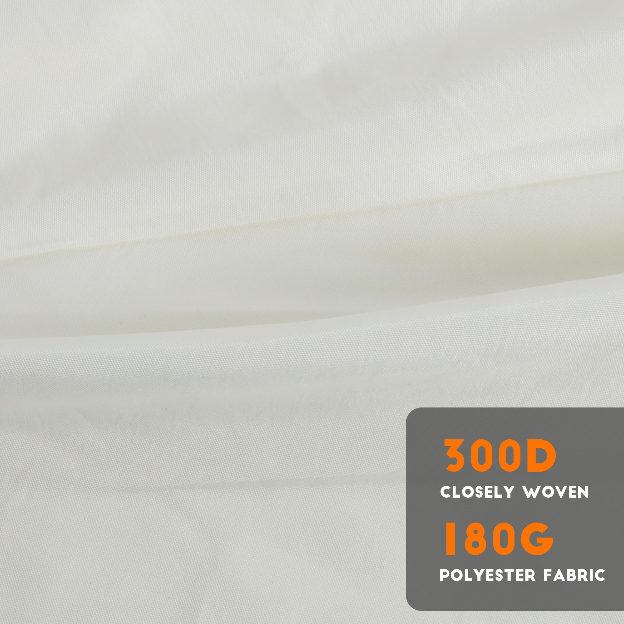 Blissun canopy beside ruler showing 52–54 inch rib compatibility for correct fit