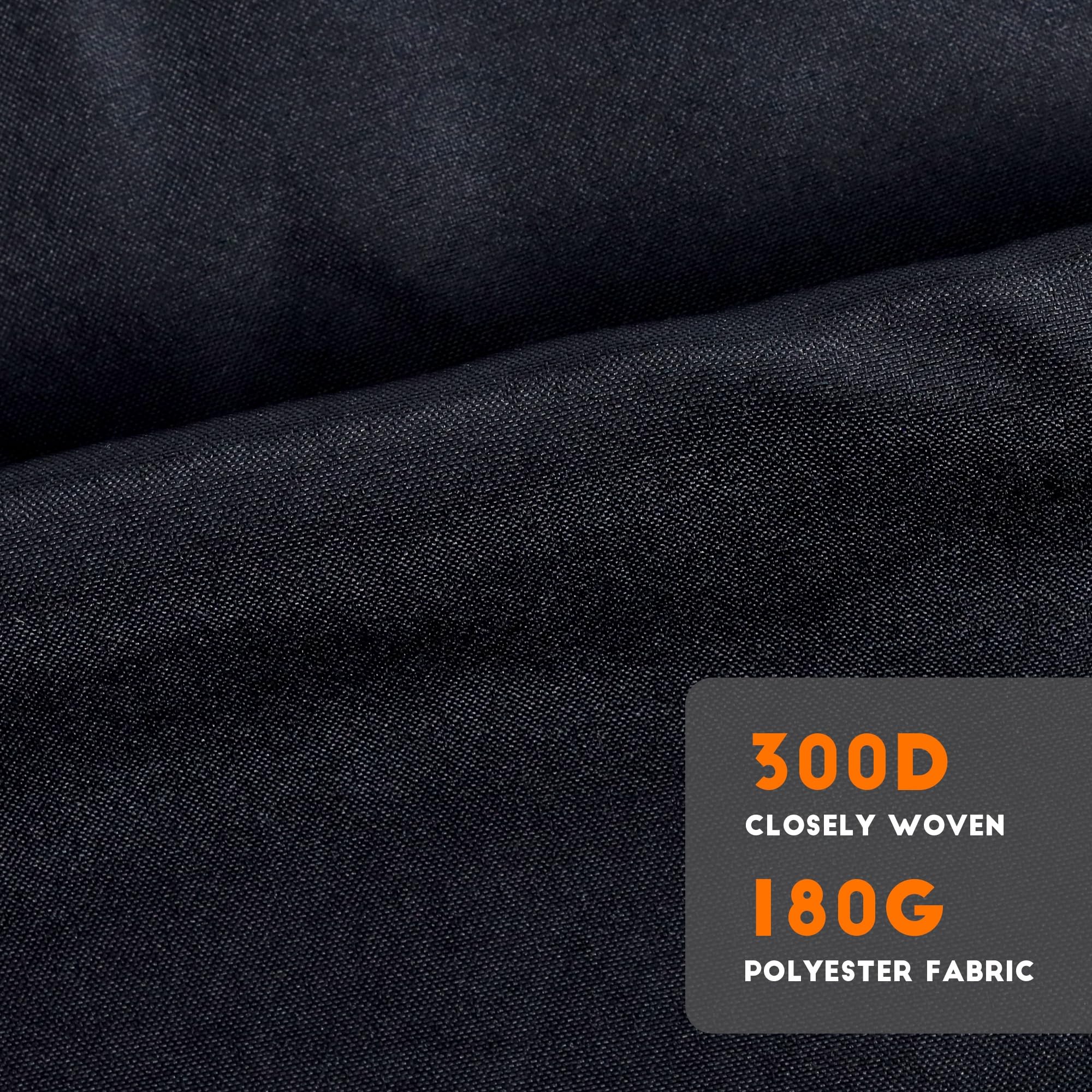 Blissun fabric texture close-up showing 180g UV-resistant weave