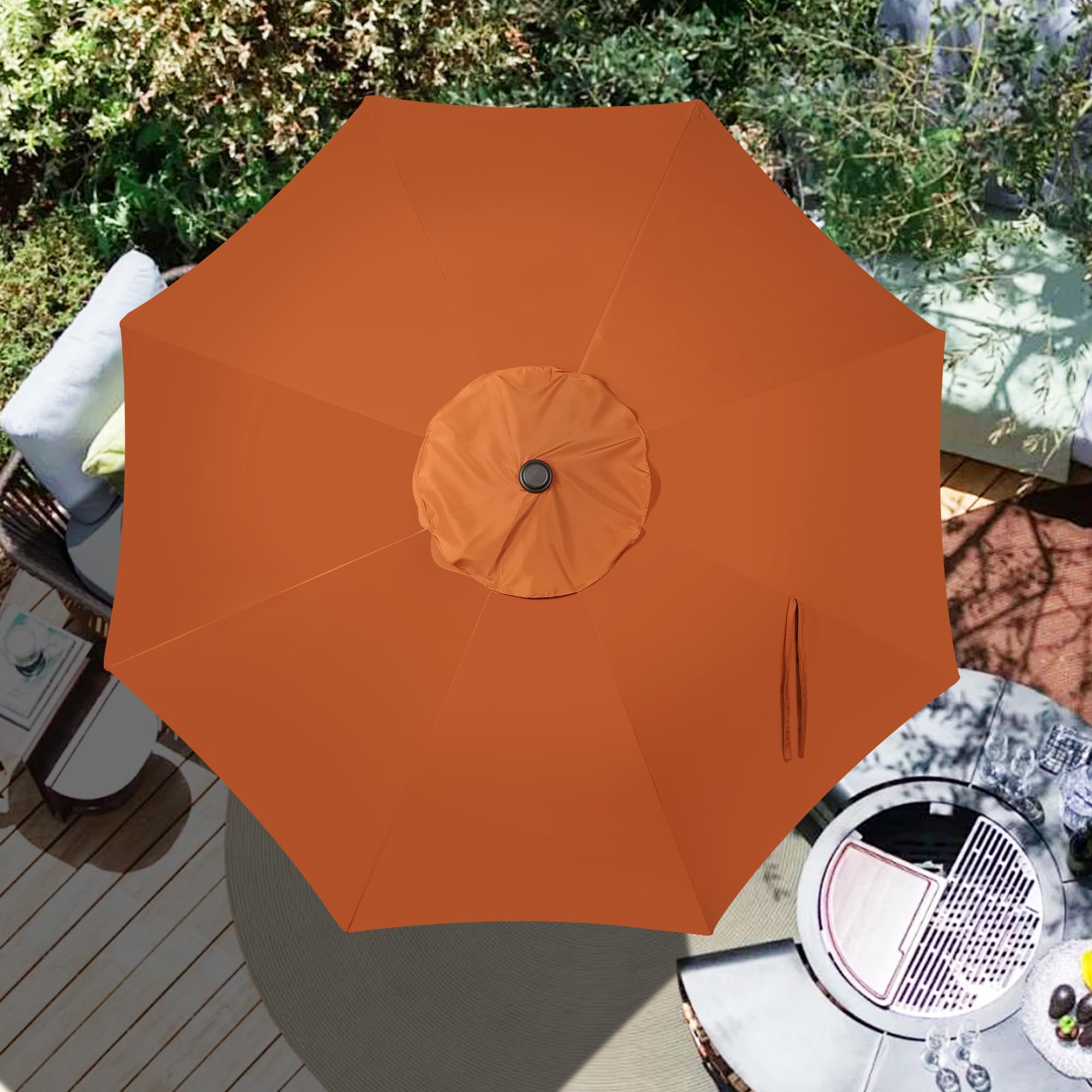 Blissun folded canopy with strap for compact storage benefit
