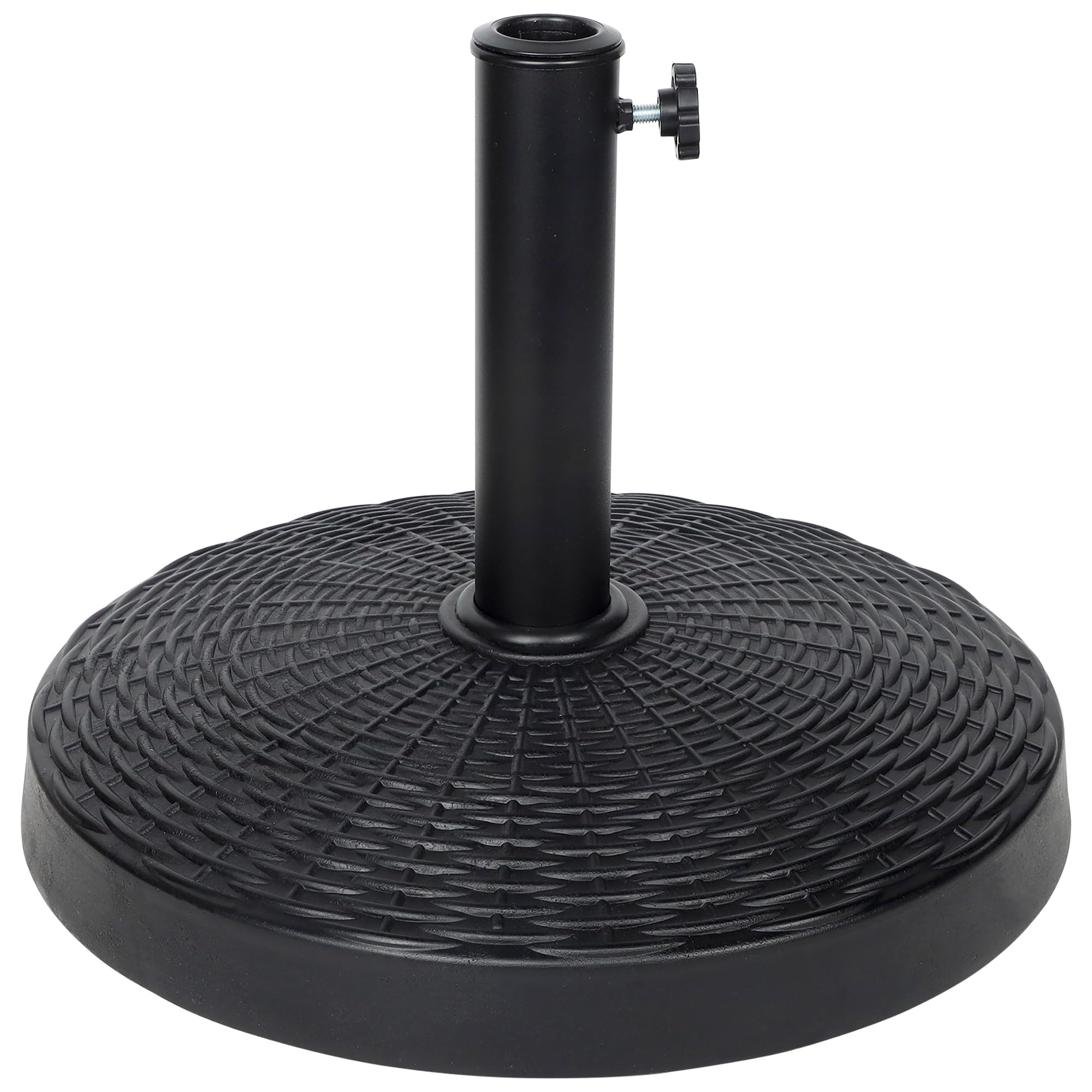 Blissun front view showing decorative pattern and stable base benefit