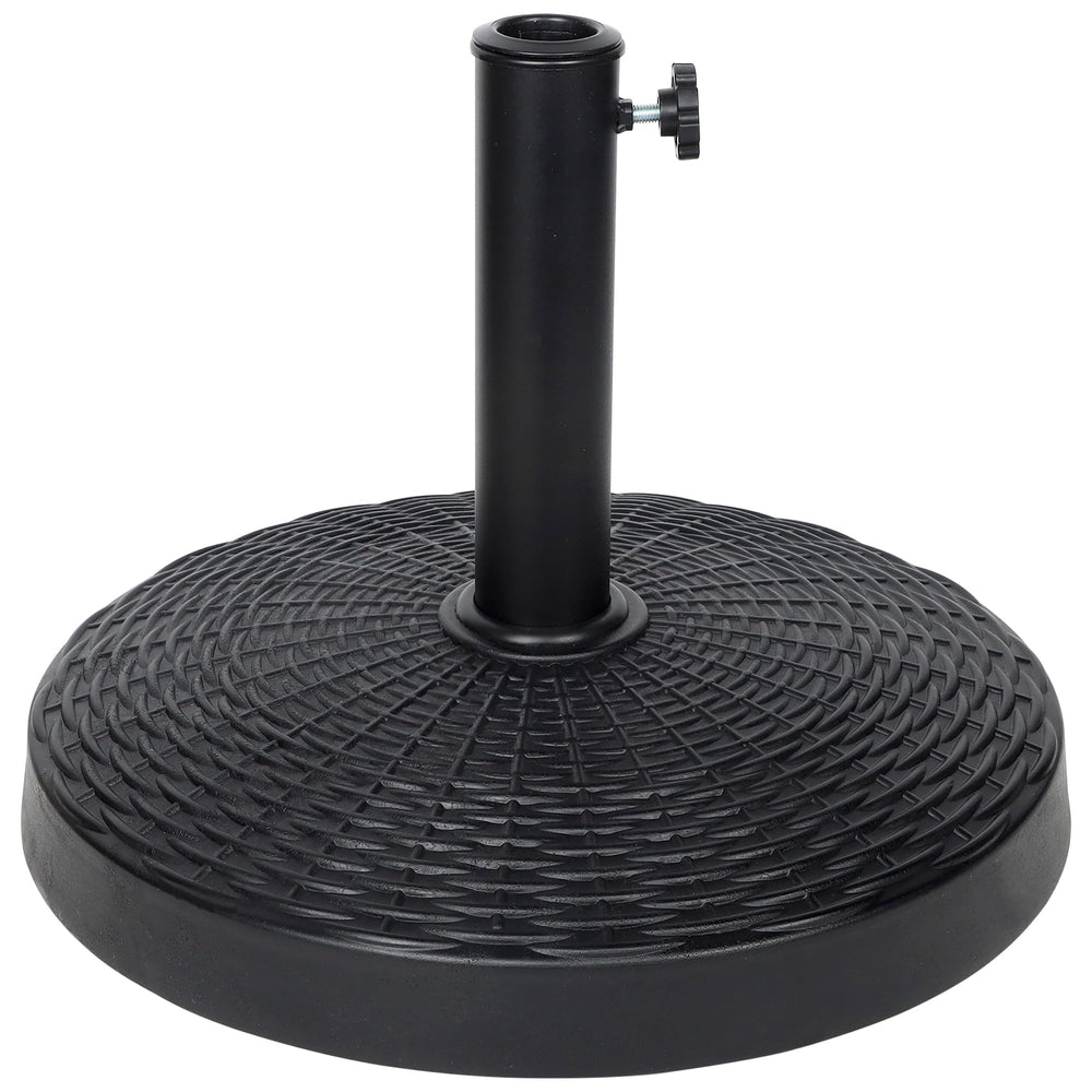 Blissun front view showing decorative pattern and stable base benefit