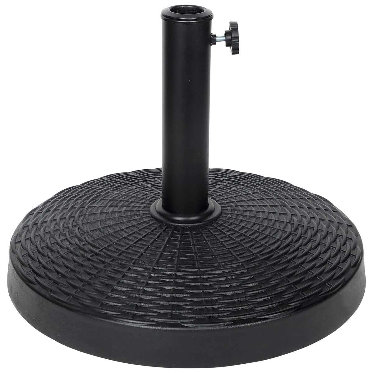 Blissun front view showing decorative pattern and stable base benefit