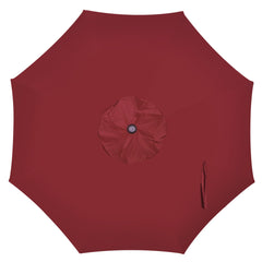 Blissun underside ribs showing eight-rib support for increased stability