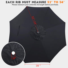 Blissun vented top detail promoting airflow and wind relief
