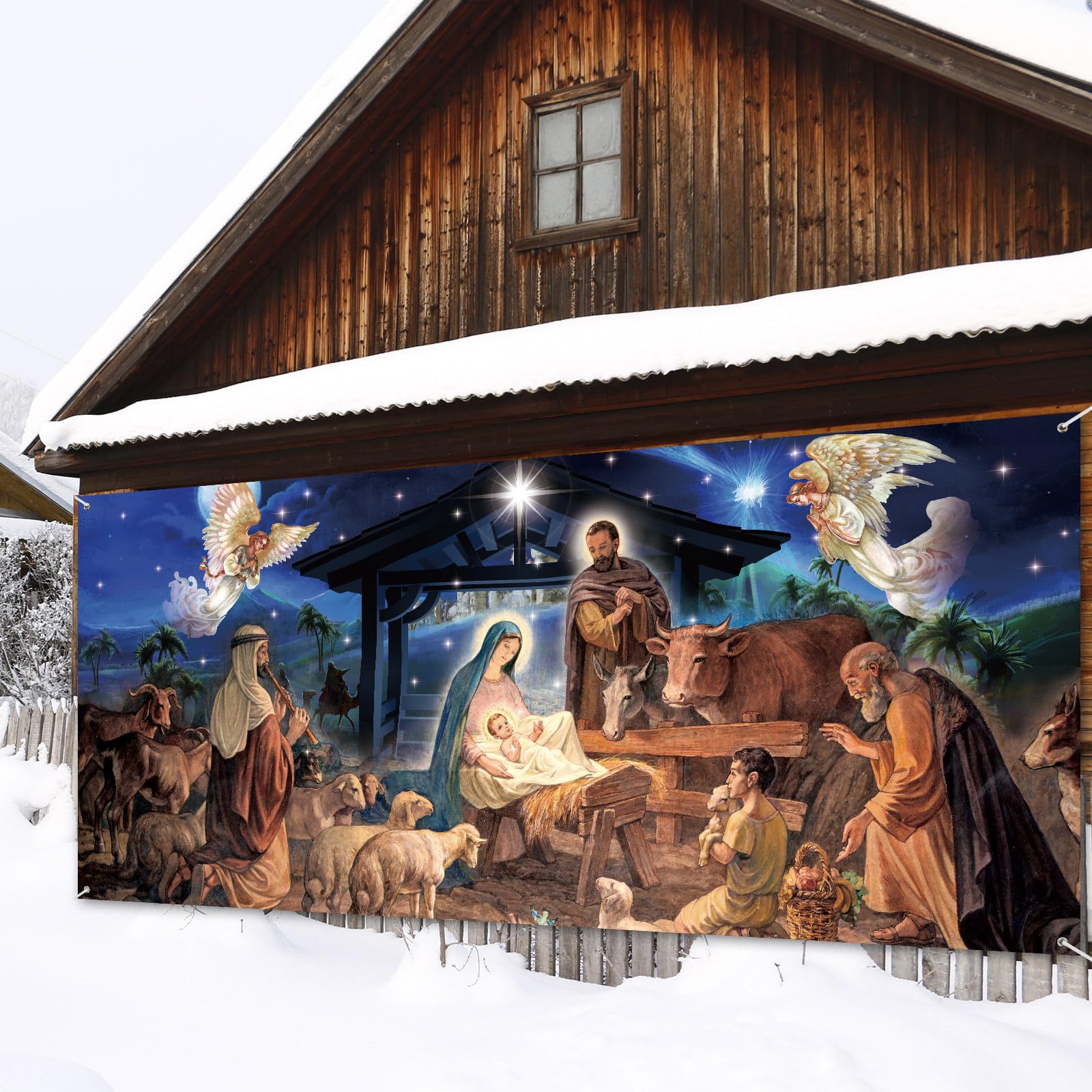 Blosssound folded packaged storage for compact off-season keeping