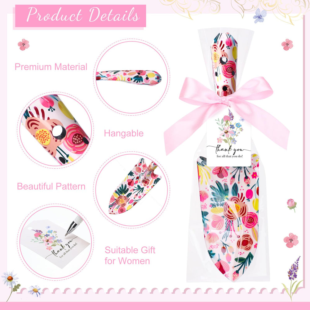 Blosssound handle detail highlighting floral pattern and comfortable grip advantage
