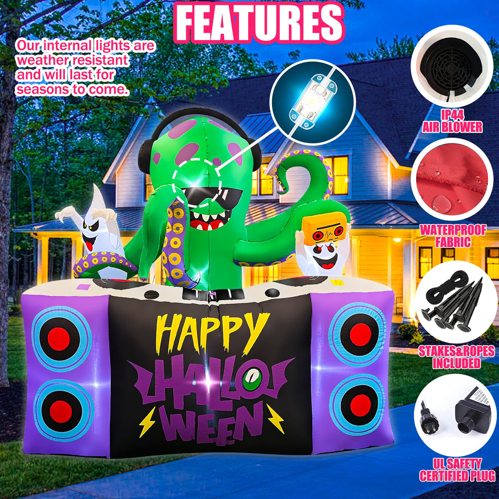 BLOWOUT FUN neatly packaged inflatable in gift box ready for gifting or storage