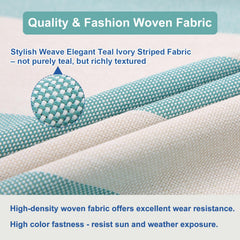 BLSTISCEN linen-inspired fabric texture that resists wear outdoors