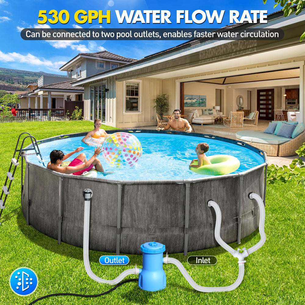 BluClear close-up of pump housing texture highlighting durable weatherproof finish