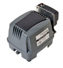 Bluewater Pumps Blue Diamond ETA 60 front view showing alarm and fittings, easy installation benefit