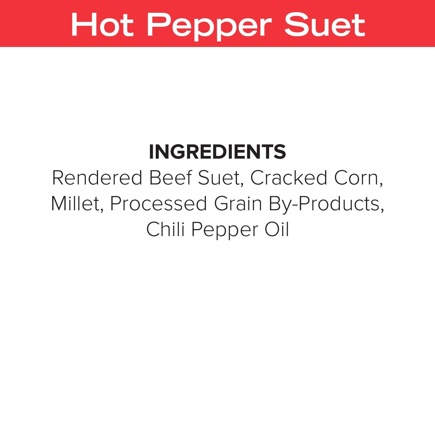 Blue Seal label close-up showing ingredients and melt-resistant note