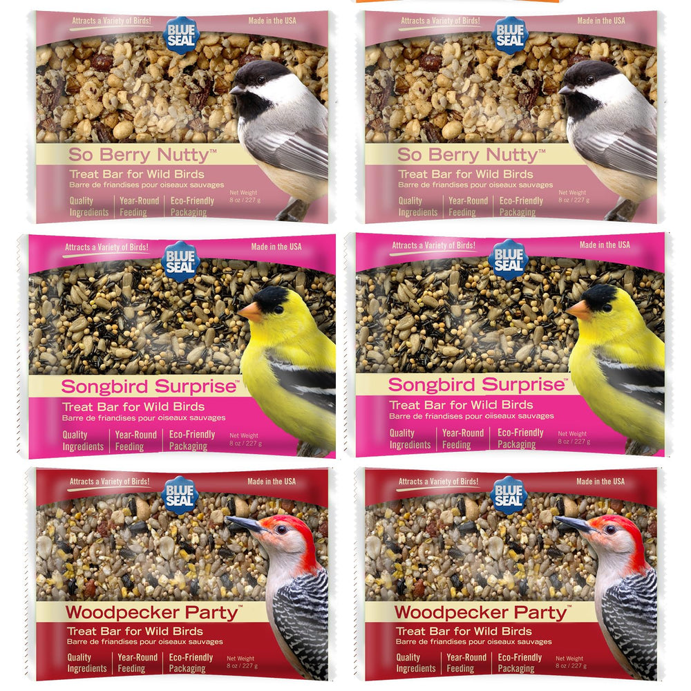 Blue Seal front packaging showing variety pack and recyclable label benefits