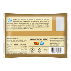 Blue Seal close-up of sunflower suet texture highlighting melt-resistant formula and bird-friendly pieces