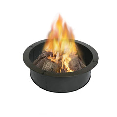 Blue Sky Outdoor Living close-up of heavy-duty steel and high-temperature black finish for durability
