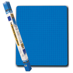 Blue Torrent step mat front view showing full 56 by 48 size and non-skid texture for safer pool entry