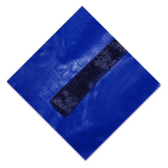 Blue Wave close-up of heat-sealed seam and grommet for durable protection