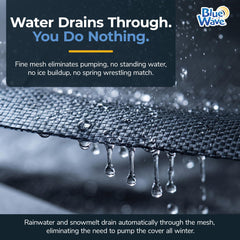 Blue Wave winch and vinyl-coated cable kit demonstrating secure fastening benefit