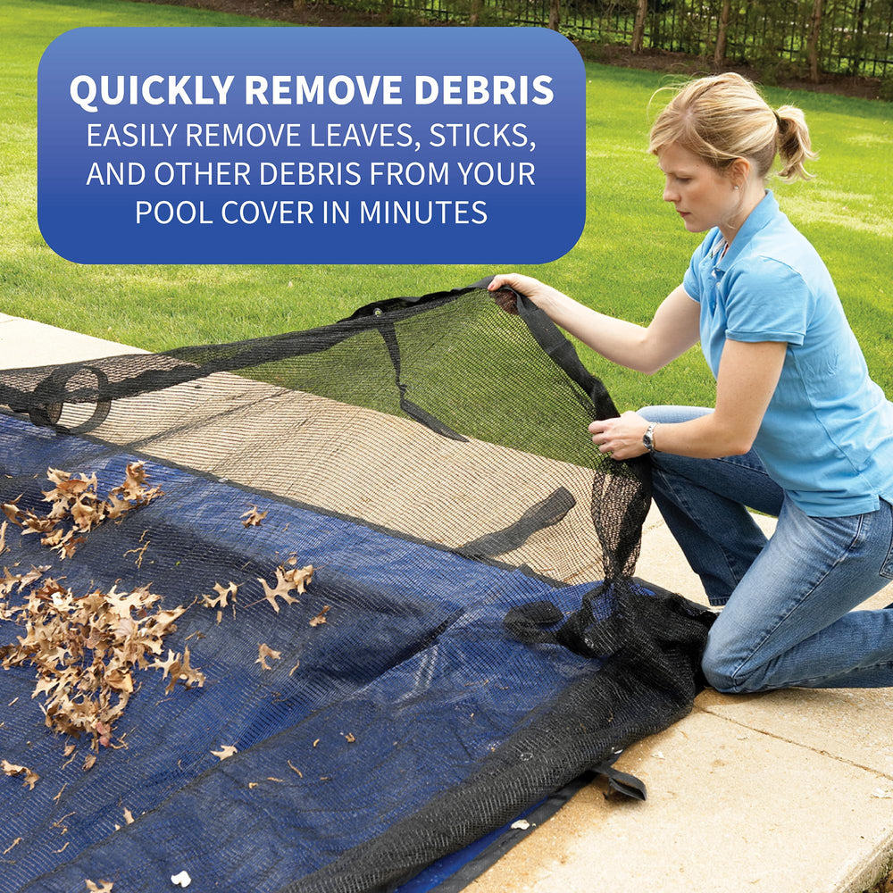 Blue Wave folded net stored dry to preserve material and extend life