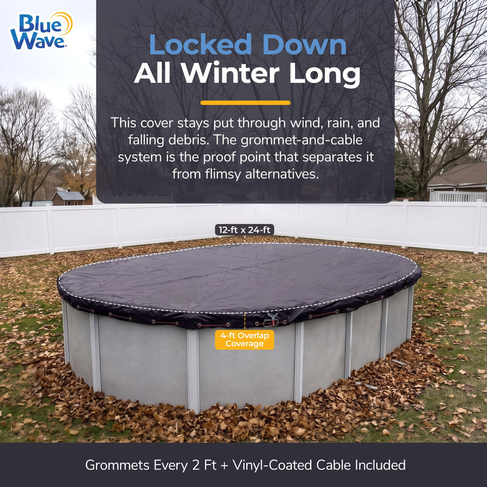 Blue Wave close-up of reinforced heat-sealed seam demonstrating water-resistant strength
