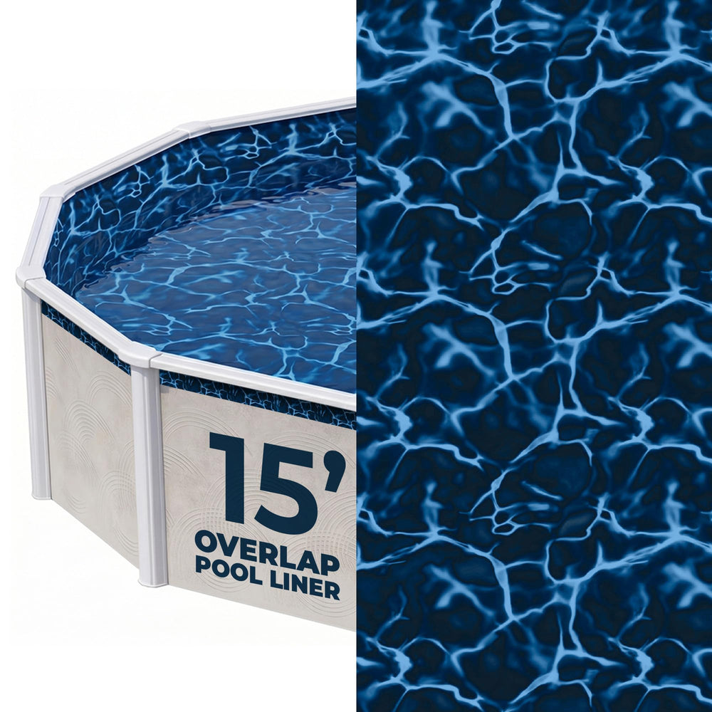 Blue Wave front packaging showing liner folded and boxed for easy purchase and transport