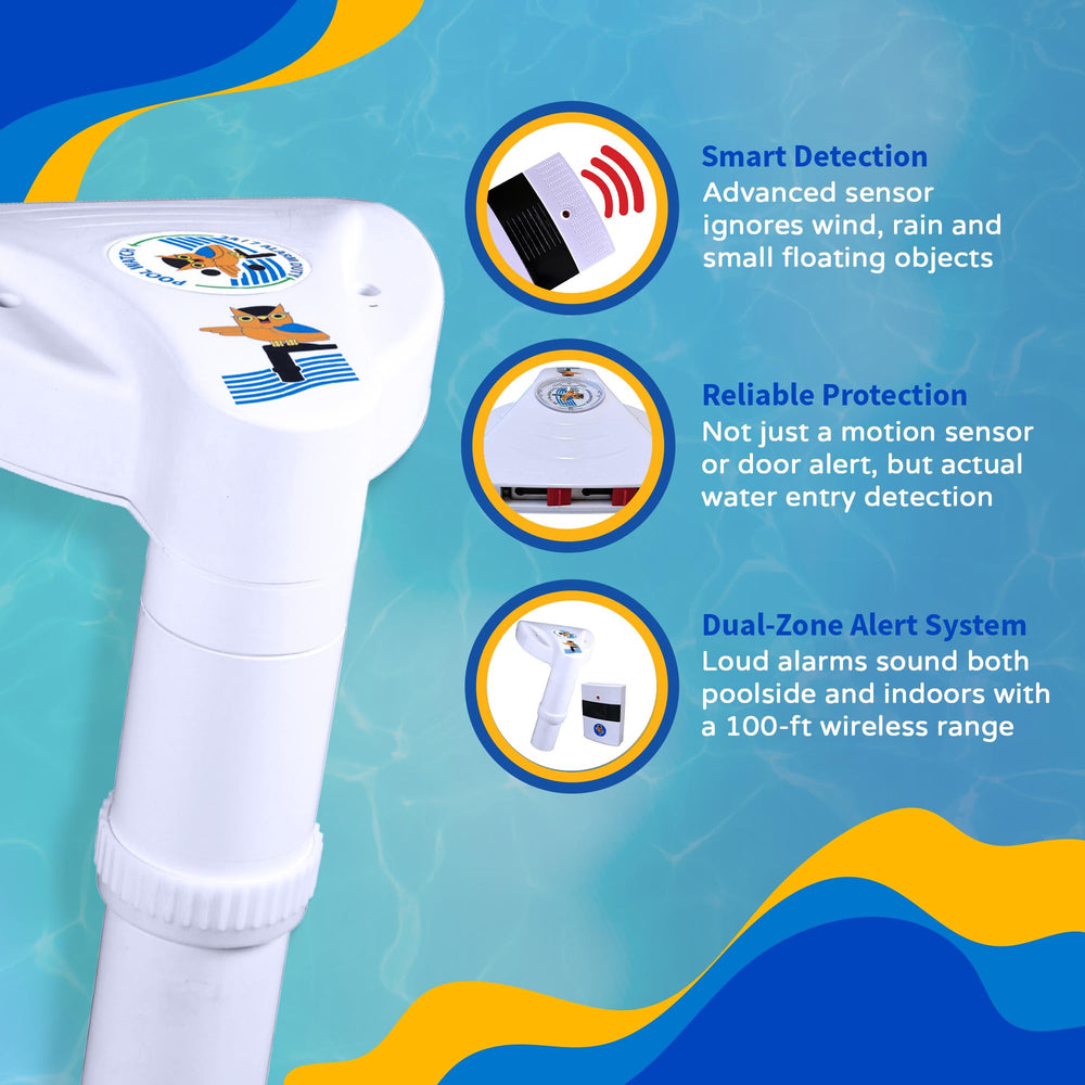 Blue Wave battery compartment detail illustrating easy maintenance and replacements