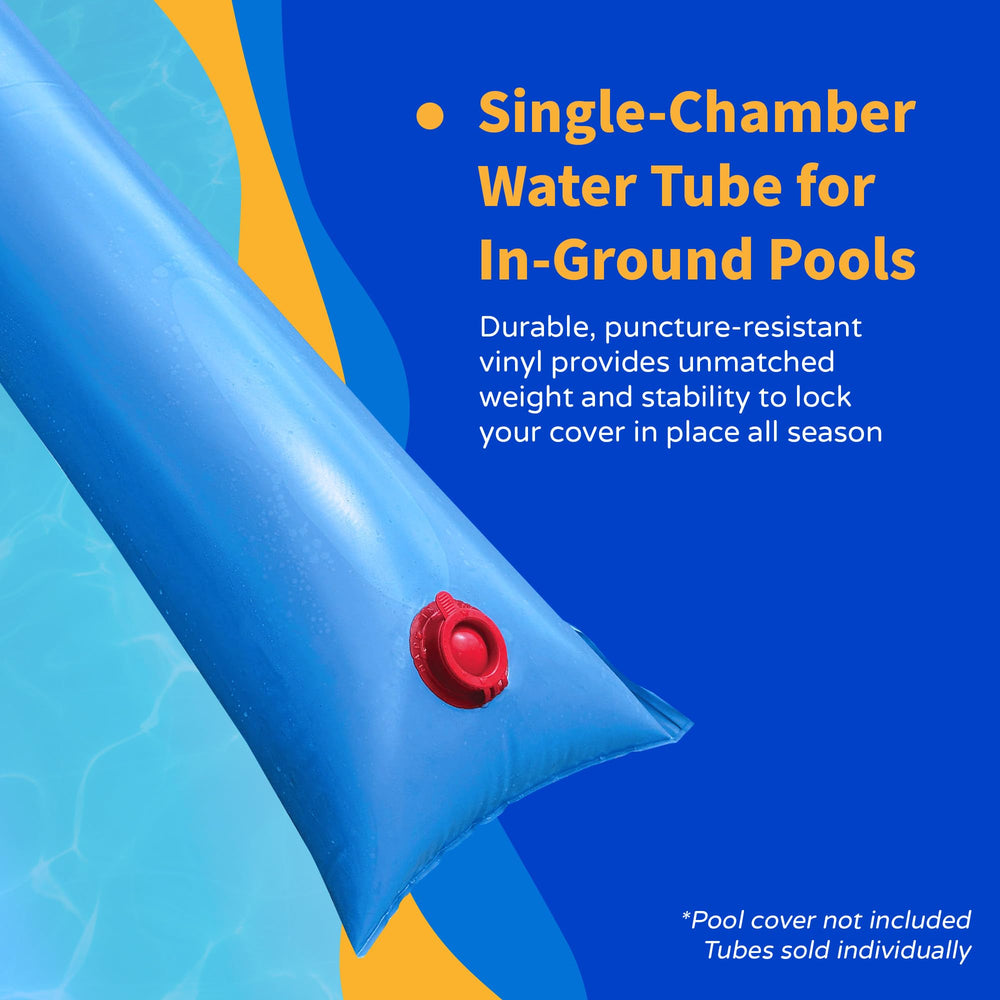 Blue Wave tube next to ruler showing scale and fit advantage