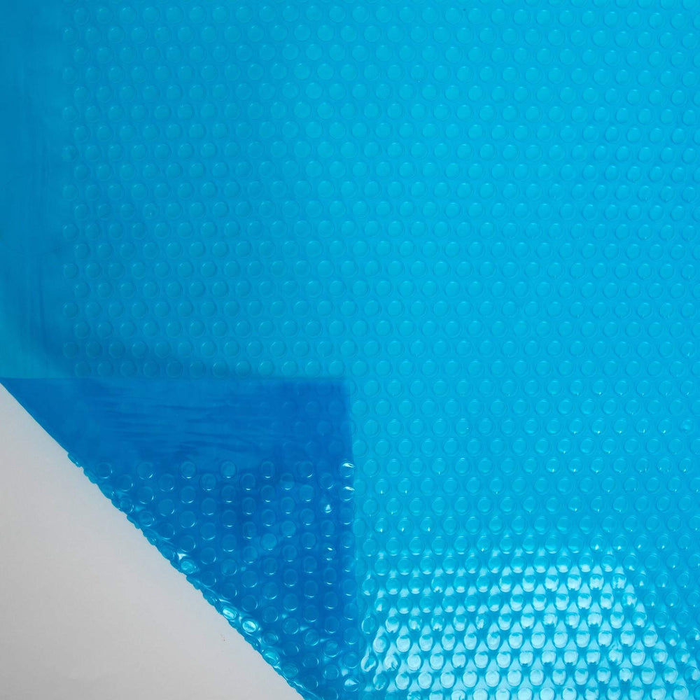 Blue Wave sun reflecting off cover showing solar absorption