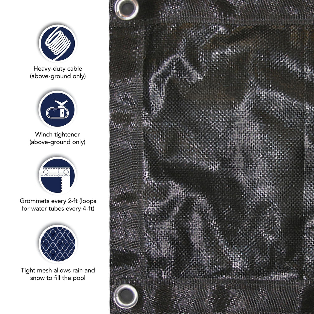 Blue Wave water-tube loop spacing for even winter anchoring