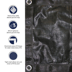 Blue Wave water-tube loop spacing for even winter anchoring