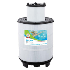 BLUEFLO front packaging of S8M150 replacement set showing fit and compatibility benefits