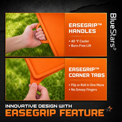 BlueStars textured silicone close-up highlighting durable, easy-clean surface