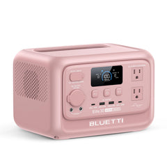 BLUETTI Elite 30 V2 front panel showing ports and clear display, easy access benefit