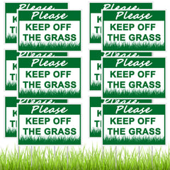 Blulu front view of stacked signs showing clear message and quick protection