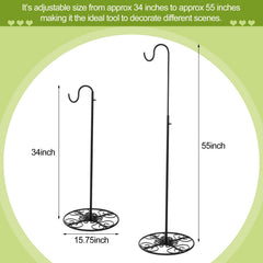 Blulu in-use with hanging plant illustrating easy display and space-saving benefit