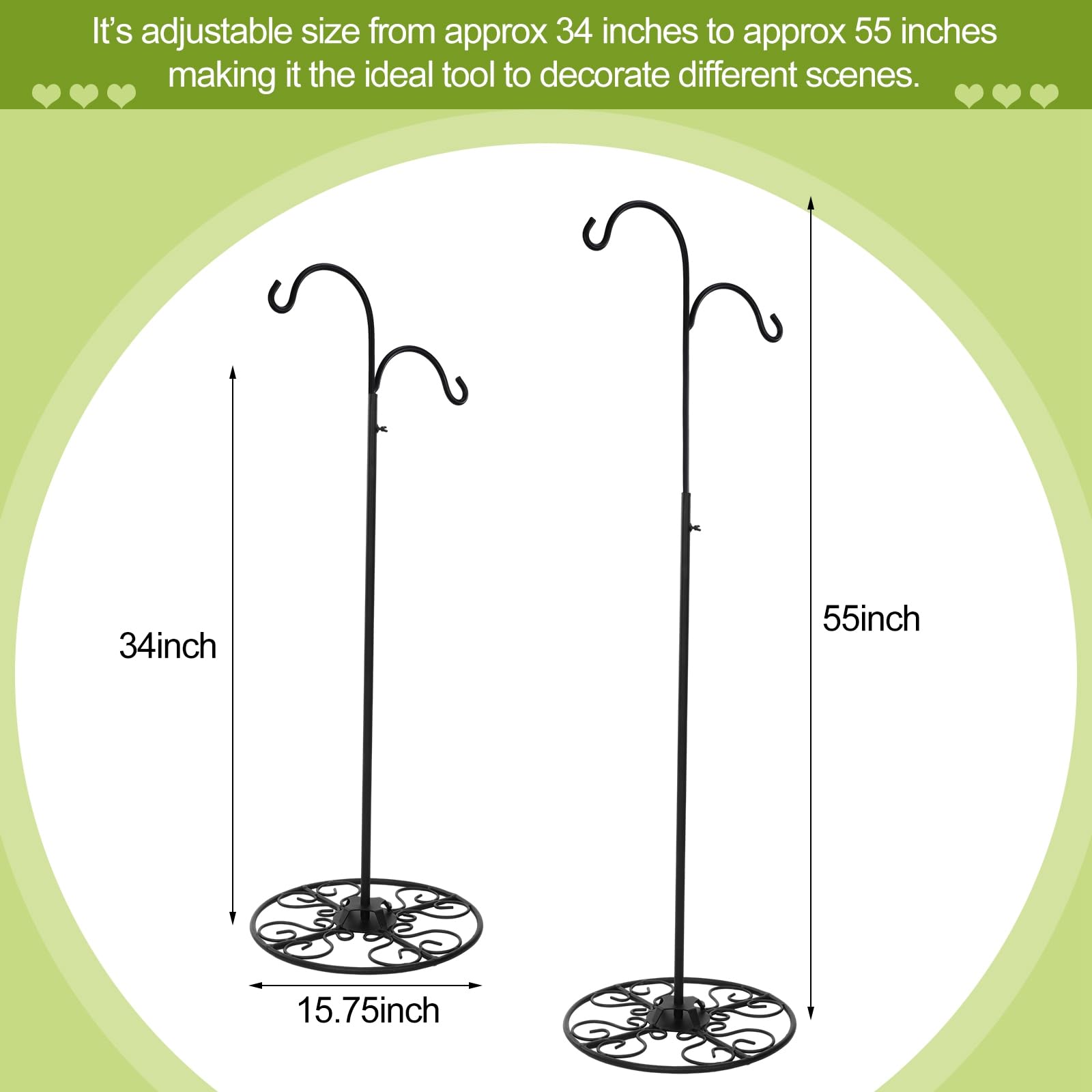 Blulu base and connection showing stable round base and tight screw joint