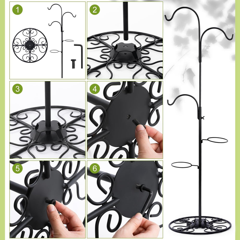 Blulu shepherd hook lining an event aisle with flowers, creates cohesive decorative look
