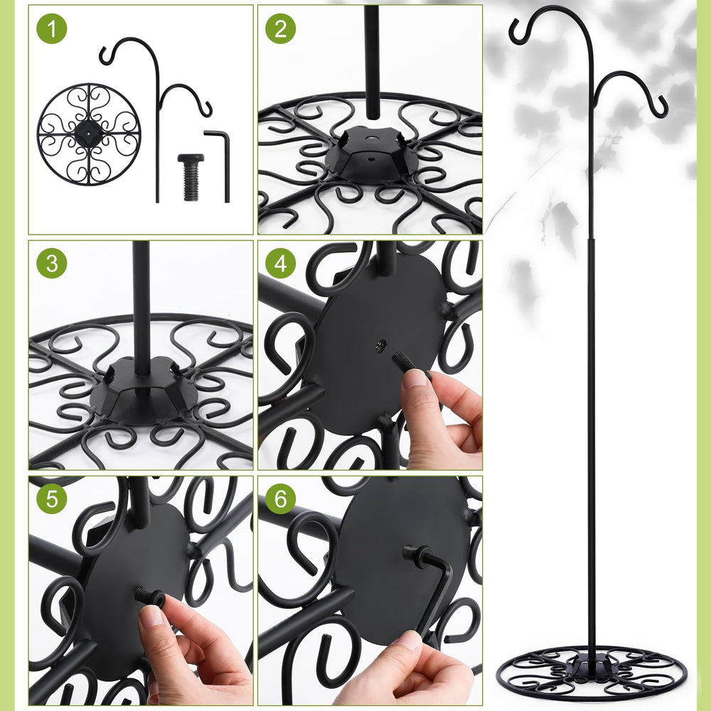 Blulu shepherd hook styled along wedding aisle showing elegant event decor use
