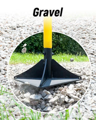 BlumeTrec tamper compacting gravel delivering precise, even surface leveling