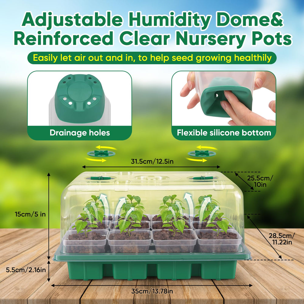 BlumWay kit on kitchen table showing effortless indoor gardening setup