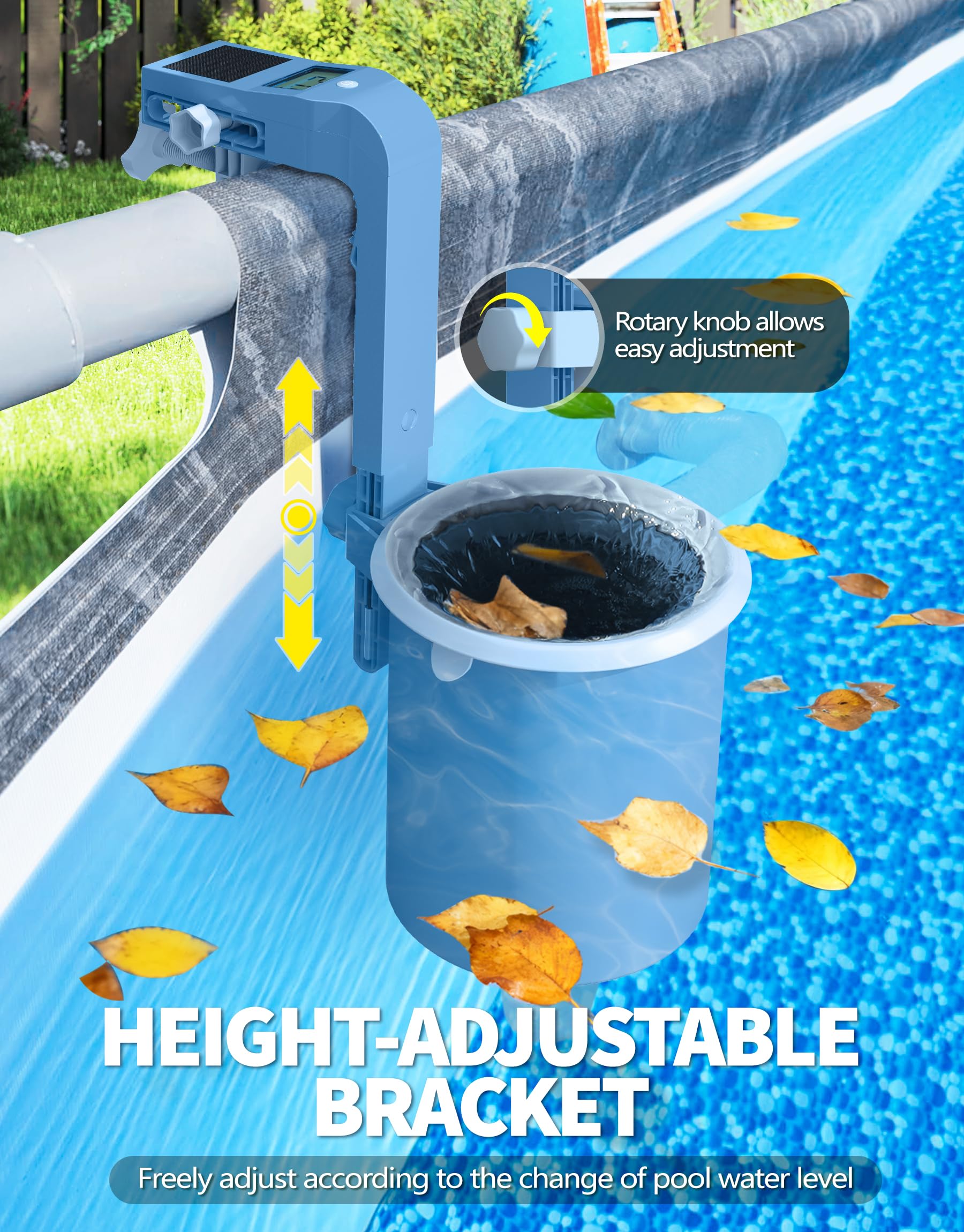 BluSwim UV-resistant plastic texture showing durable, sunproof construction