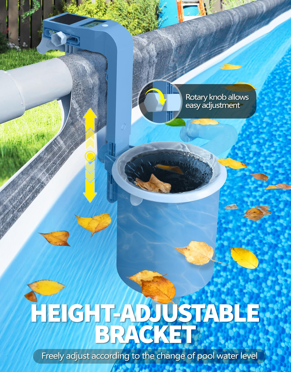 BluSwim UV-resistant plastic texture showing durable, sunproof construction