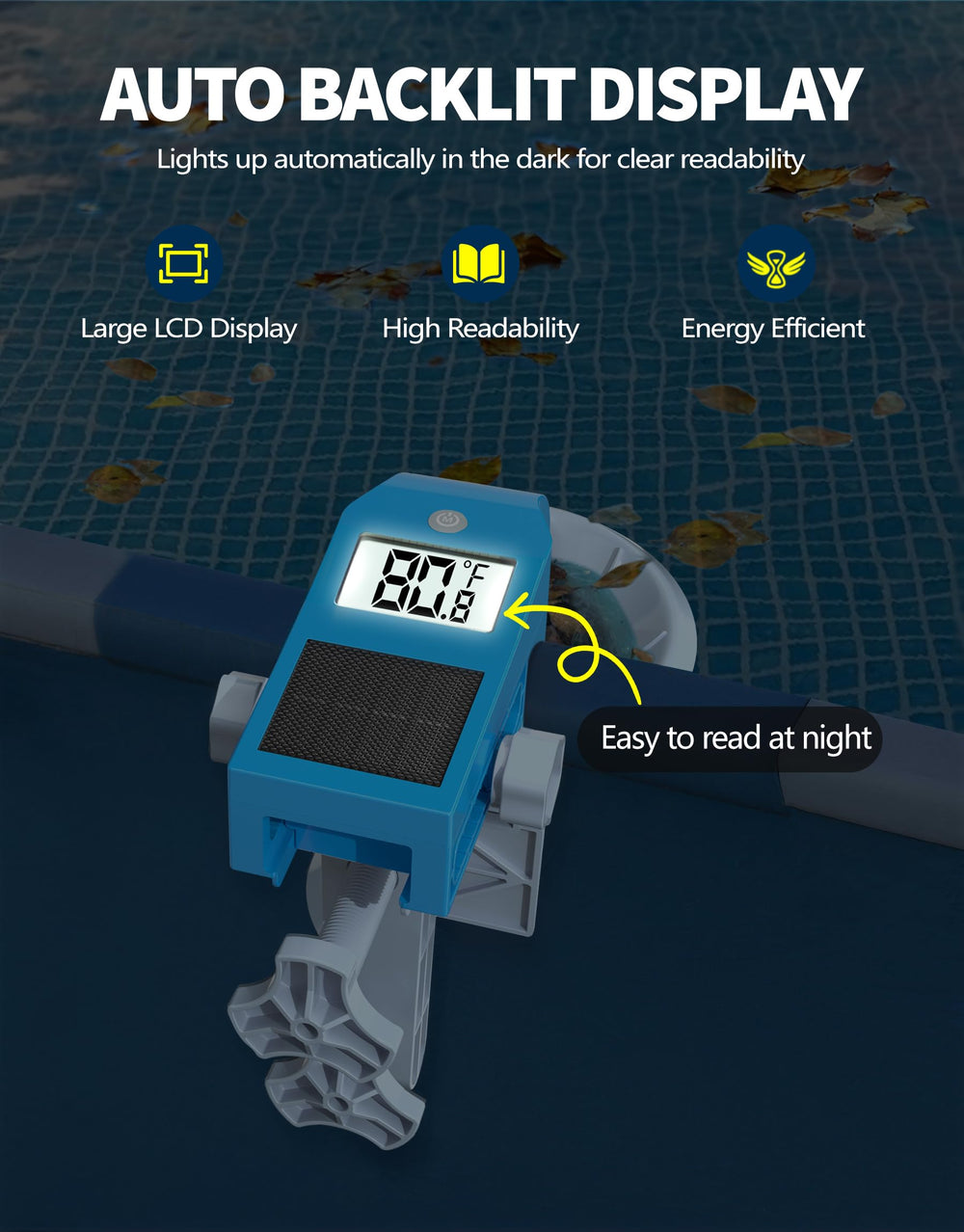 BluSwim removable debris basket open for fast cleaning and less maintenance
