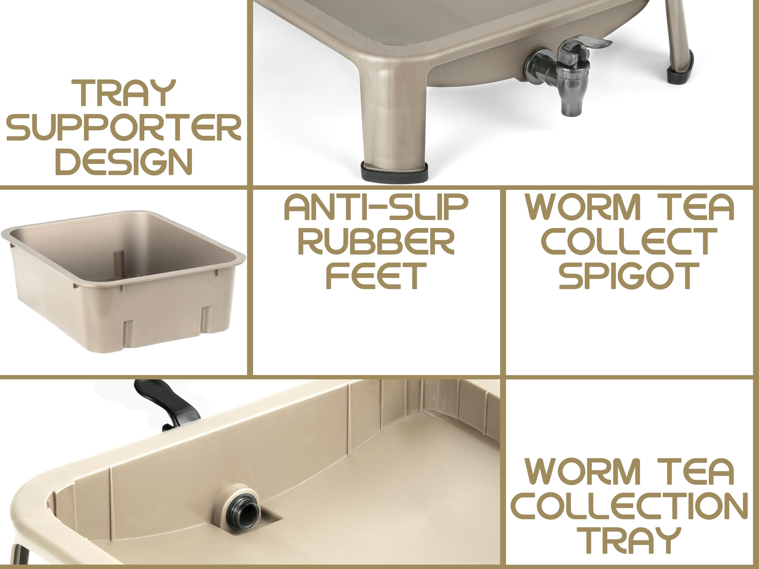 Blütezeit worm bin placed in a modern kitchen demonstrating small-space composting convenience