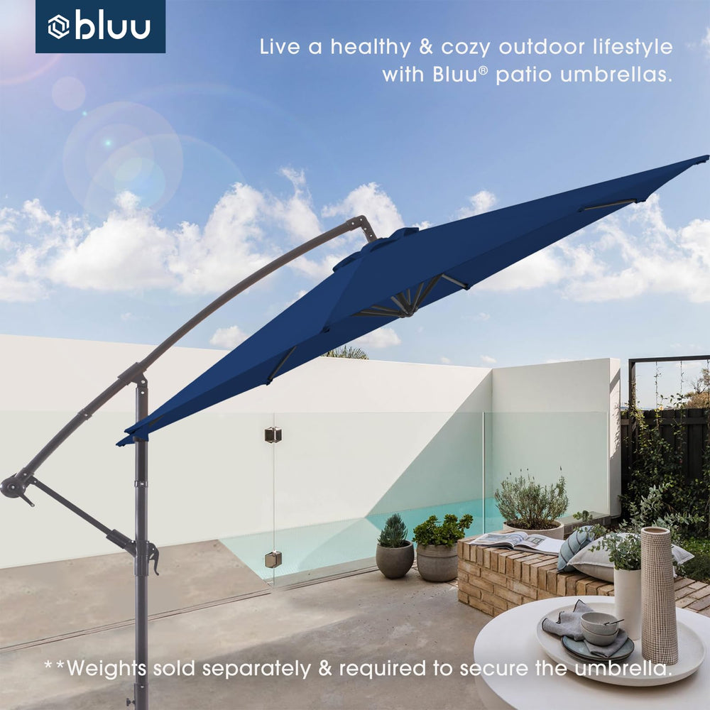 BLUU BANYAN protective storage cover showing dust and weather protection benefit