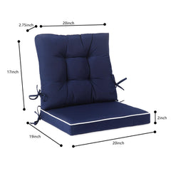Blytieor attached tie detail ensuring cushions stay fastened and prevent slipping